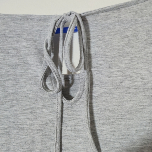 Zenana 1X Chilled Out Short Sleeve Romper Drawstring Elastic Waist Keyhole Back - Picture 11 of 13